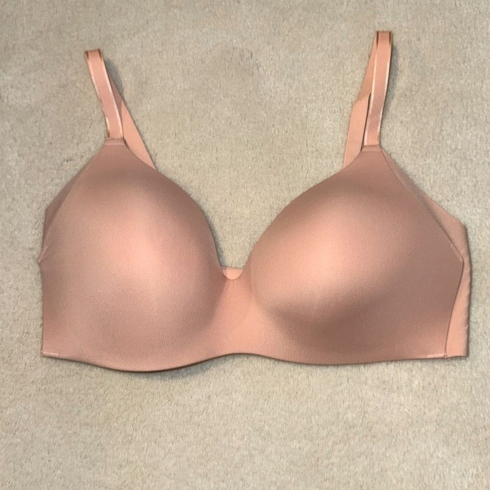 KNIX Wing Woman Contour Bra in peach- KNIX Size 28” Padded Wirefree